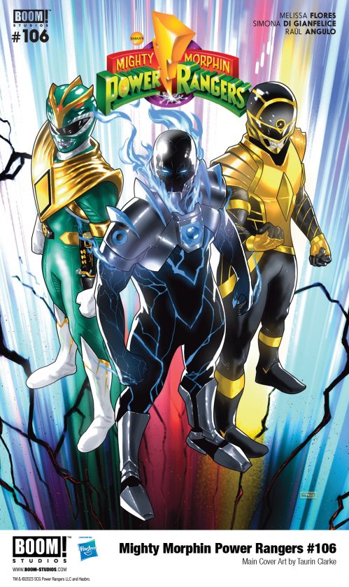 Mighty Morphin Power Rangers issue 106 cover.