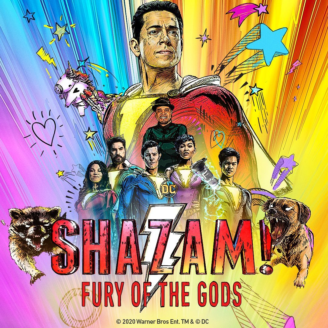 Shazam Fury of the gods poster